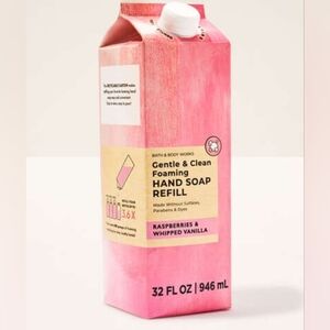 Bath & Body Works Raspberry Pink Hand Soap Refill